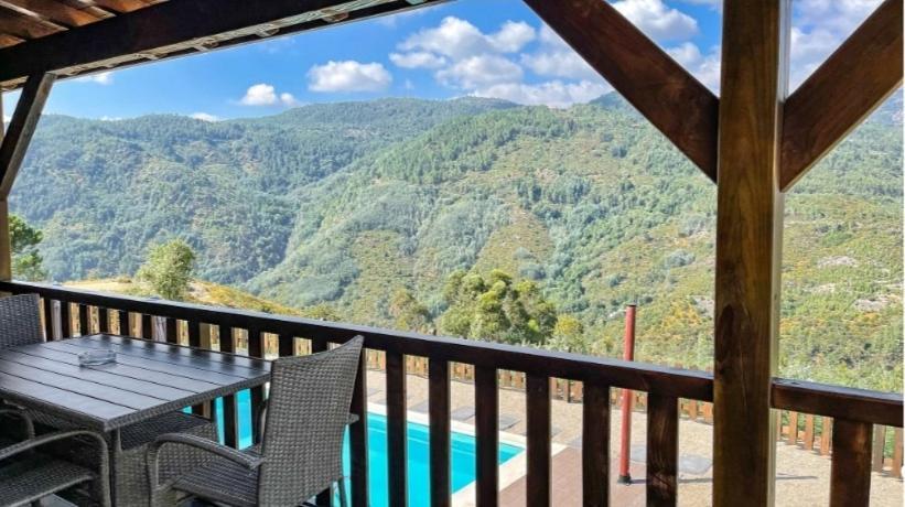 Quinta Da Resteva-Chale Do Rio Вієйра-ду-Міню Екстер'єр фото